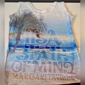 Women's Jimmy Buffett Margaritaville Woman to Blame Size Medium Tank Top